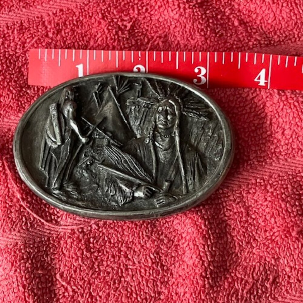 1980's Indian Chief Belt Buckel